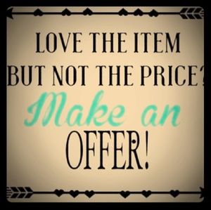 All reasonable offers considered